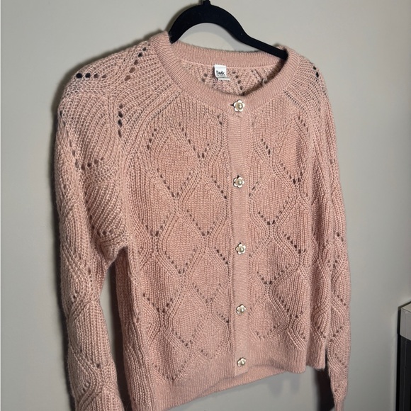 Simons Blush Knit Cardigan - Picture 3 of 9